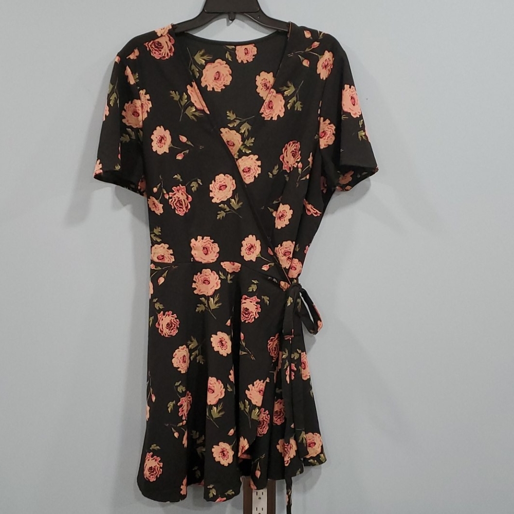 Black Wrap Dress